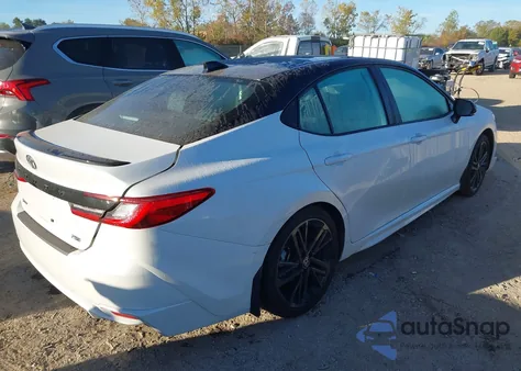 2025 Toyota Camry Xse from USA, damaged, VIN 4T1DAACK3SU030747